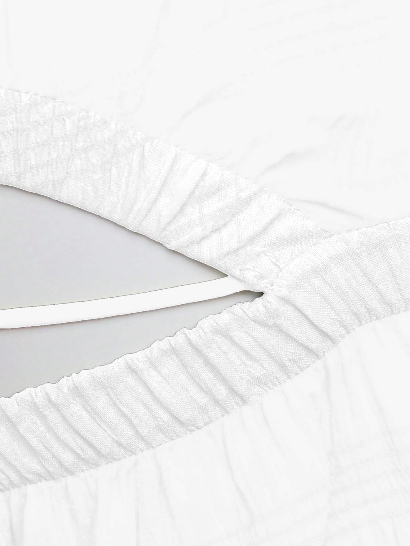 Girl's Fit And Flare Solid Summer Beach Square Neck Puff Sleeve Cut Out Waist Mini Dress